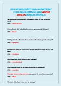 FINAL EXAM&excl;&excl;&excl;PENNSYLVANIA COSMETOLOGY STATE BOARD EXAM 2025-2026&vert;VERIFIED 200Qs&As&vert;ALREADY GRADED A&plus;