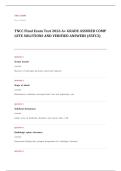 tncc final EXAM A&plus; GRADE ASSURED COMPLETE SOLUTIONS AND VERIFIED ANSWERS