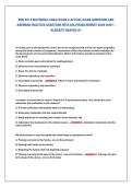 NUR 2513 MateRNal-Child exaM 2 aCtUal exaM QUestioNs aNd&NewLine;aNsweRs PRaCtiCe QUestioNs with solUtioNs Newest 2026 2027 &vert;&NewLine;alReady GRaded a&plus; 