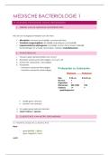 Medische bacteriologie 1 &vert; Hogeschool Gent &vert; 2025&sol;26