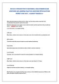 NUR 2513 INtRodUctIoN to MateRNal chIld NURsINg exaM&NewLine;QUestIoNs aNd aNsweRs PRactIce QUestIoNs wIth solUtIoNs&NewLine;Newest 2026 2027 &vert; alReady gRaded a&plus; 