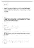 NMLS safe mortgage loan originator EXAM A&plus; GRADE ASSURED COMPLETE SOLUTIONS AND VERIFIED ANSWERS