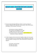 NUR 507&colon; EXAM 4  QUESTIONS WITH 100&percnt; ACCURATE SOLUTIONS 