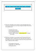 NUR 507&colon; EXAM 5 QUESTIONS WITH 100&percnt; ACCURATE  SOLUTIONS&period; 