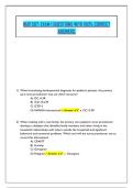 NUR 507&colon; EXAM 1 QUESTIONS WITH 100&percnt; CORRECT ANSWERS&period; 