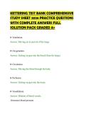KETTERING TEST BANK COMPREHENSIVE&NewLine;STUDY SHEET 2026 PRACTICE QUESTIONS&NewLine;WITH COMPLETE ANSWERS FULL&NewLine;SOLUTION PACK GRADED A&plus;