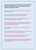 NURS 201 EXAM PREP&sol;COMPREHENSIVE GUIDE 2026 UPDATE QUESTIONS AND CORRECT VERIFIED ANSWERS ALREADY GRADED &plus; &lpar;BRAND NEW VISION&rpar;