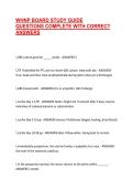 WHNP BOARD STUDY GUIDE QUESTIONS COMPLETE WITH CORRECT ANSWERS