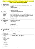 TECC &ndash; EMT Exam with all Correct & 100&percnt; Verified Answers &vert;Latest Version &vert;Already Graded A&plus;
