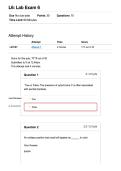 BIOD 171 Lab Exam 6&colon; Essential Microbiology&vert; Questions and answers &vert; Updated &vert; RATED A&plus; &vert; 100&percnt; CORRECT&vert; Portage Learning