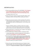 NSG 3250 Exam 3 Questions and Answers&vert; Updated