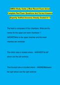 OMSA-Study Guide &vert;&vert; Most Recent Exam Actual &NewLine;Complete Real Exam Questions And Correct Answers &NewLine;&lpar;Expertly Verified Answers&rpar; Already Graded A&plus; &excl;&excl;