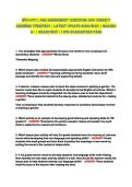 WGU-DTC1&colon; PRE-ASSESSMENT QUESTioNS AND CoRRECT&NewLine;ANSWERS &lpar;VERiFiED&rpar; &vert; LATEST UPDATE 2026&sol;2027 &vert; GRADED&NewLine;A&plus; &vert; BRAND NEW &vert; 100&percnt; GUARANTEED PASS 