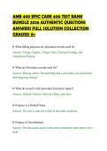 AMB 400 EPIC CARE 400 TEST BANK&NewLine;BUNDLE 2026 AUTHENTIC QUESTIONS&NewLine;ANSWERS FULL SOLUTION COLLECTION&NewLine;GRADED A&plus;