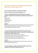 Introduction to Maternity and Pediatric Nursing 9th Edition &NewLine;Gloria Leifer Test Bank Chapters 1&ndash;34 