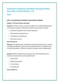 Introduction to Maternity and Pediatric Nursing 9th Edition &NewLine;Gloria Leifer Test Bank Chapters 1&ndash;34 