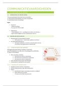 samenvatting Communicatievaardigheden &vert;  Hogeschool Gent &vert; 2025&sol;26
