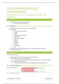 Orthopedagogische interventies samenvatting&vert; Hogeschool Gent &vert; 2025&sol;26