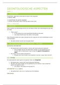 Deontologische aspecten samenvatting Orthopedagogie &vert; Hogeschool Gent &vert; 2025&sol;26