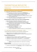 samenvatting theoretische reflectie Emotionele ontwikkeling in verbinding &vert; Hogeschool Gent &vert; 2025&sol;26