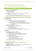 samenvatting Sociaal Ondernemen &vert; Hogeschool Gent &vert; 2025&sol;26