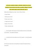 CAPTAINS CAREER COURSE  COMMON CORE FINAL EXAM &vert;  COMPLETE QUESTIONS WITH 100&percnt; GRADED CORRECT EXPERT SOLUTIONS&vert; 2026 LATEST UPDATED &vert; GET A&plus;