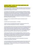 LEASING AGENT LATEST 2026 EXAM QUESTIONS AND SOLUTIONS GUARANTEE A