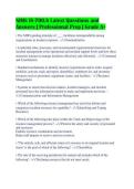 NIMS IS-700&period;b Latest Questions and&NewLine;Answers &vert; Professional Prep &vert; Grade A&plus;