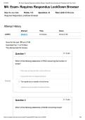 BIOD 151 Module 4 exam&vert;Exam- Requires Respondus LockDown Browser &vert; Updated RATED A&plus; &vert; 100&percnt; CORRECT &vert; Portage Learning