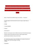 WGU D671 Elementary Science Curriculum Objective Assessment Actual Exam 2026&sol;2027 &vert; Comprehensive Review with Detailed Rationales &vert; Pass Guaranteed &ndash; A&plus; Graded&NewLine;&NewLine;