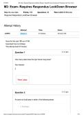 BIOD 151 Module 2 exam&vert;Exam- Requires Respondus LockDown Browser &vert; Updated RATED A&plus; &vert; 100&percnt; CORRECT &vert; Portage Learning