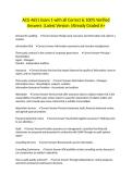 ACG 4651 Exam 1 with all Correct & 100&percnt; Verified Answers &vert;Latest Version &vert;Already Graded A&plus;