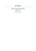 Study Notes Introduction to Biology &vert; EN 104 &vert; QAU &vert; 2025&sol;26