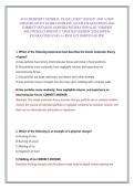 ACS CHEMISTRY GENERAL EXAM LATEST 2026&sol;2027 AND A NEW UPDATED STUDY GUIDE COMPLETE ACCURATE QUESTIONS AND CORRECT DETAILED ANSWERS WITH RATIONALES &lpar;VERIFIED SOLUTIONS&rpar; CURRENTLY UPDATED VERSION 2026 EDITION &vert;GUARANTEED PASS A&plus; &vert;INSTANT DOWNLOAD PDF