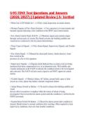 S-95 FDNY Test Questions and Answers&NewLine;&lpar;2026&sol;2027&rpar; &vert; Updated Review &vert; A&plus; Verified
