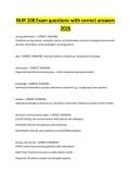 NUR 108 Exam questions with correct answers 2026