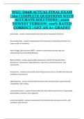 WGU D668 &ndash; Final Exam Practice Questions with Expert Solutions &lpar;160 Questions&comma; 2026 Latest Updated&rpar;