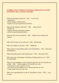  &NewLine;FLORIDA CIVICS LITERACY EXAM 2026 COMPLETE EXAM WITH &NewLine;QUESTIONS AND ACCURATE ANSWERS 