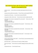 ACG 3103 Final Exam with all Correct & 100&percnt; Verified Answers &vert;Guaranteed to Pass