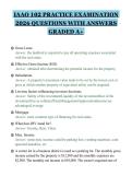 IAAO 102 PRACTICE EXAMINATION&NewLine;2026 QUESTIONS WITH ANSWERS&NewLine;GRADED A&plus;&NewLine;