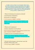 FLORIDA CIVICS LITERACY EXAM 2026&sol;2027&comma; HIGH YIELD PRACTICE COMPLETE ACCURATE QUESTIONS AND CORRECT SOLUTIONS WITH DETAILED RATIONALES &lpar;100&percnt; CORRECT VERIFIED ANSWERS&rpar; NEWEST UPDATED VERSION 2026 EDITION &vert;GUARANTEED PASS A&plus; &lpar;BRAND NEW&excl;&rpar; FULL REVISED FROLID