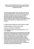 ABFM KSA&colon; Care of Hospitalized Patients Exam 2025 Update &ndash; Q&A with Answers