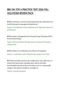 BBH 316 TOP 6 PRACTICE TEST 2026 FULL&NewLine;SOLUTIONS REVIEW PACK