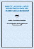 USMLE STEP 2 CK HIGH-YIELD COMPLETE CLINICAL KNOWLEDGE REVIEW GUIDE