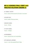 BIO 117 HONDROS FINAL SCRIPT 2026&NewLine;PRACTICE SOLUTIONS GRADED A&plus;
