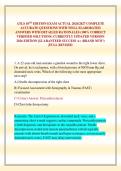 ATLS 10TH EDITION EXAM ACTUAL 2026&sol;2027 COMPLETE &NewLine;ACCURATE QUESTIONS WITH WELL ELABORATED &NewLine;ANSWERS WITH DETAILED RATIONALES &lpar;100&percnt; CORRECT &NewLine;VERIFIED SOLUTIONS&rpar; CURRENTLY UPDATED VERSION &NewLine;2026 EDITION &vert;GUARANTEED SUCCESS A&plus; &lpar;BRAND NEW&excl;&rpar; &NewLine;&vert;FULL REVISED 