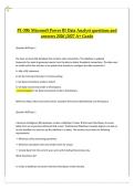 PL‑300&colon; Microsoft Power BI Data Analyst Certification Questions & Answers &lpar;2026&sol;2027 A&plus; Grade Study Guide&rpar;Microsoft Exam&vert;Quiz Bundles