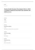 Shadow Health EXAM A&plus; GRADE ASSURED COMPLETE SOLUTIONS AND VERIFIED ANSWERS