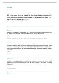 ATI targeted medical surgical respiratory EXAM A&plus; GRADE ASSURED COMPLETE SOLUTIONS AND VERIFIED ANSWERS