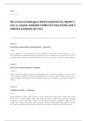 Shadow Health EXAM A&plus; GRADE ASSURED COMPLETE SOLUTIONS AND VERIFIED ANSWERS